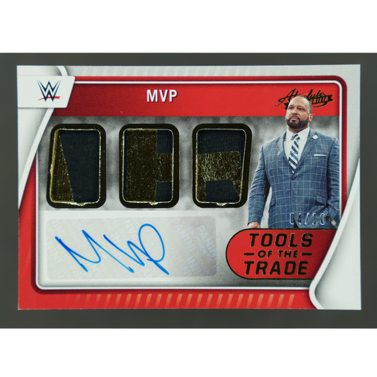 MVP 2022 Chronicles Absolute Tools of the Trade Memorabilia Auto 4/10 #TT-MVP