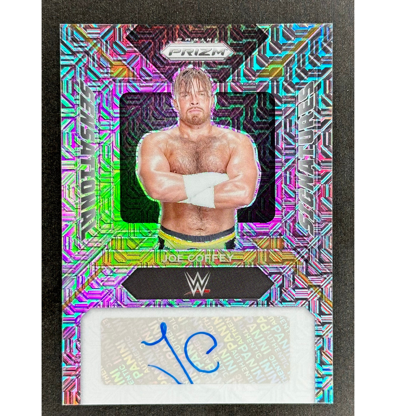 Joe Coffey 2024 Prizm Sensational Signatures Mojo Auto 11/25 #SS-COF