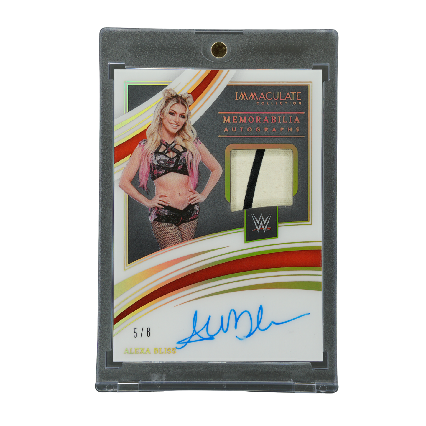 Alexa Bliss 2022 Immaculate Memorabilia Auto 5/8 #MA-ABS