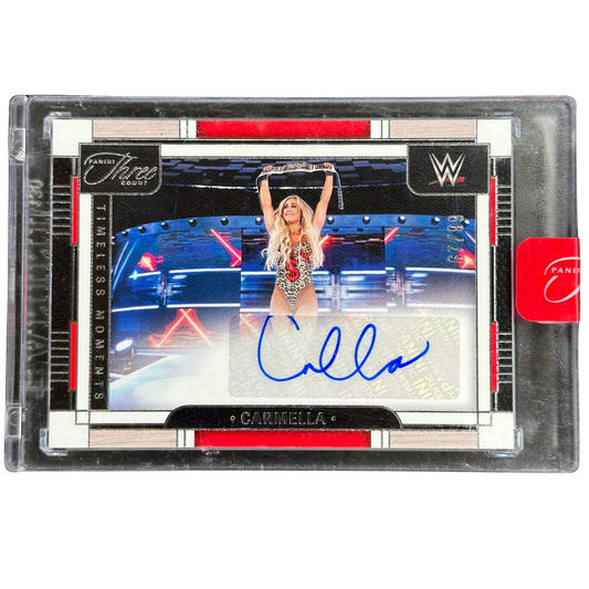 Carmella 2024 Three Count Timeless Moments Auto 67/99 #TH-CML