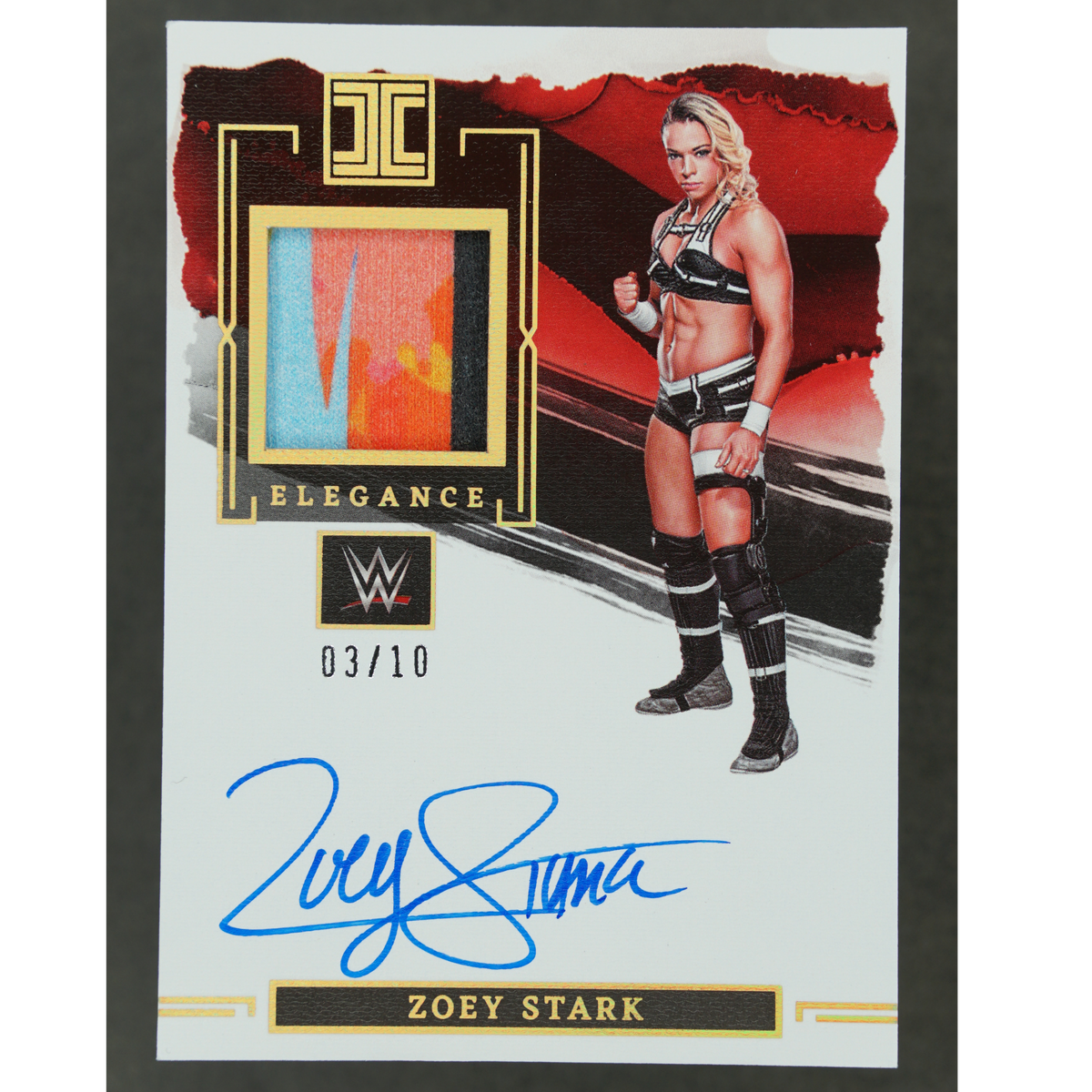 Zoey Stark 2023 Impeccable Elegance Memorabilia Auto 3/10 #EM-ZST