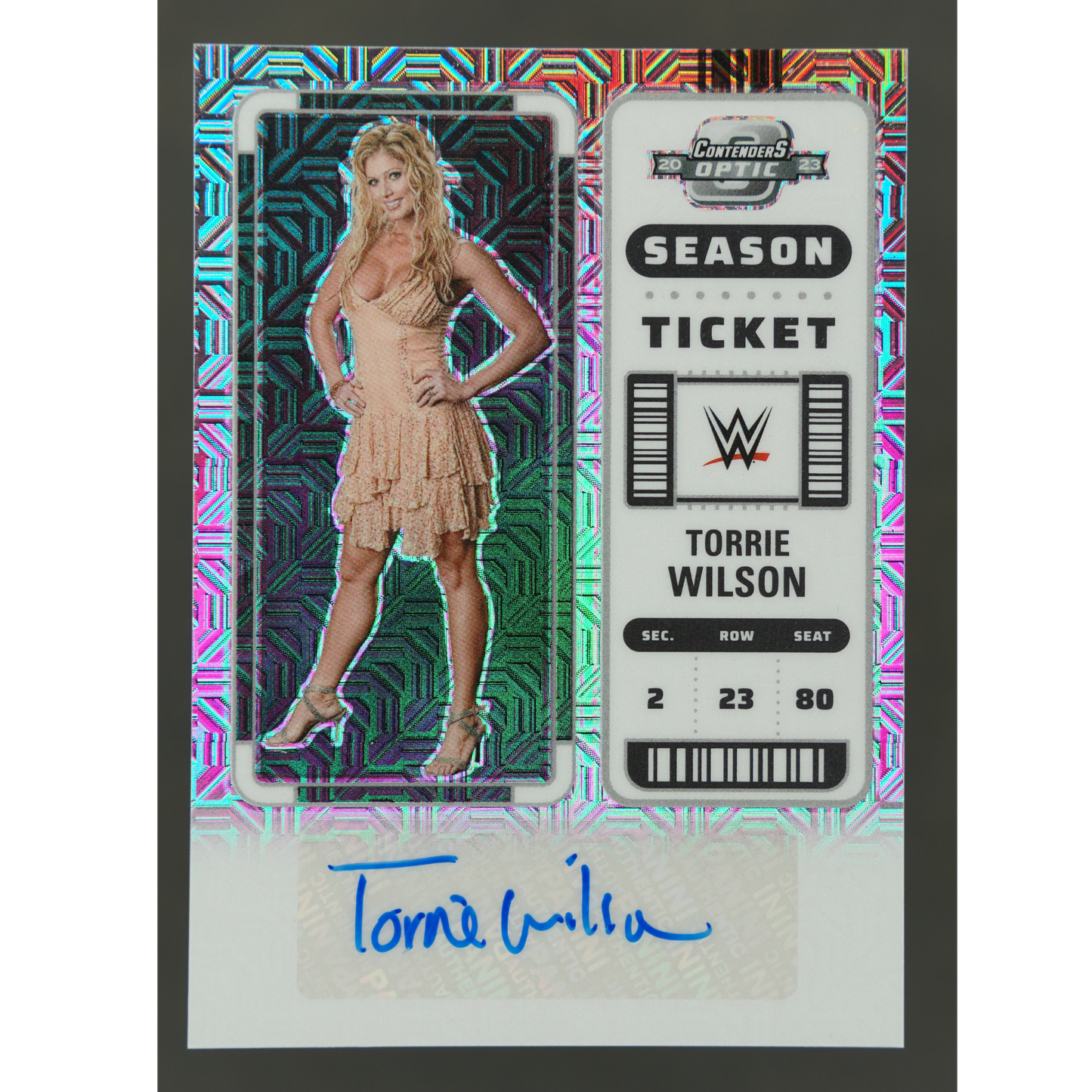 Torrie Wilson 2023 Chronicles Contenders Season Ticket Auto Mojo 24/25 #CO-TWL