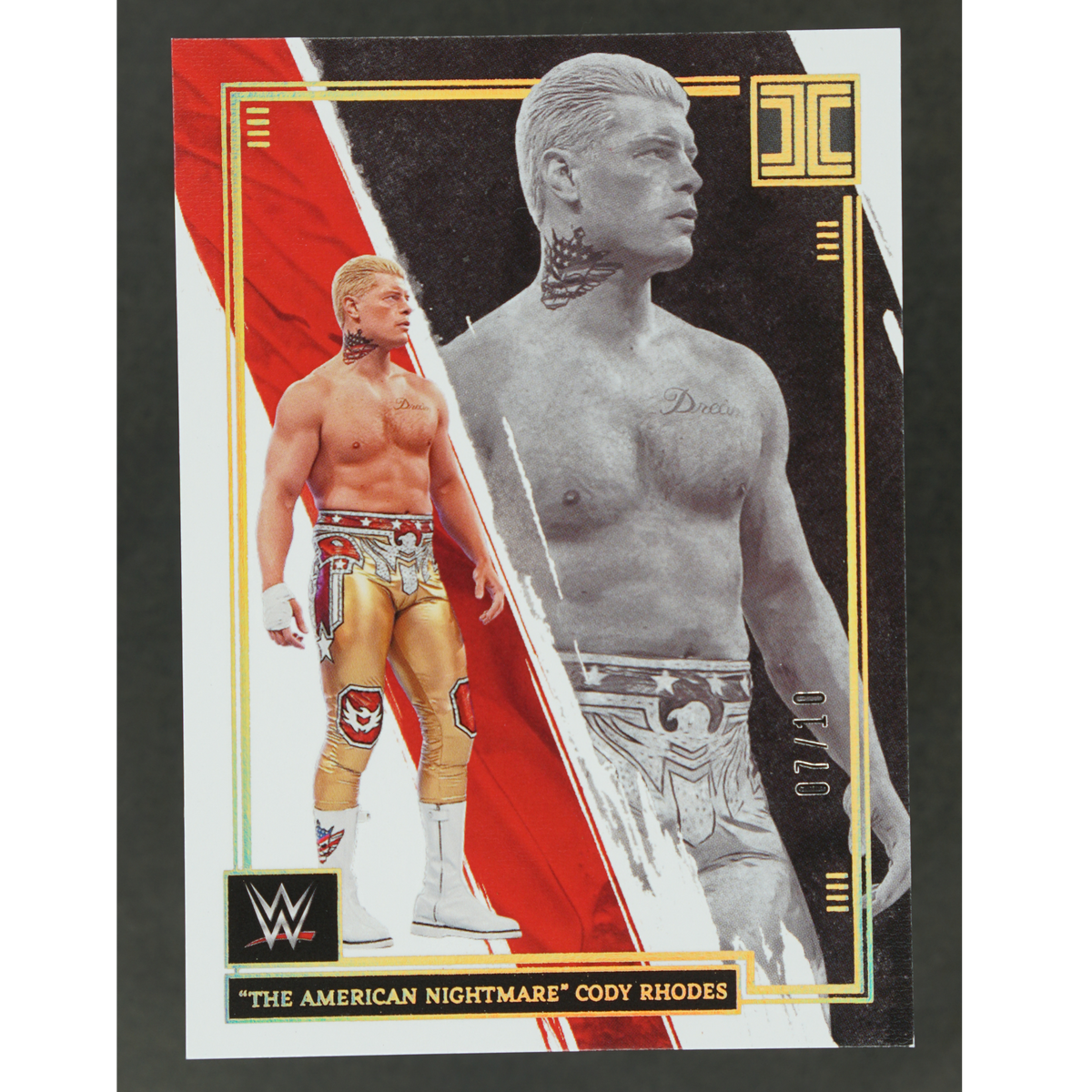 "The American Nightmare" Cody Rhodes 2022 Impeccable 7/10 #42
