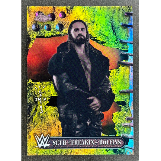 Seth "Freaking" Rollins 2025 Cactus Jack Gold 48/50 #17