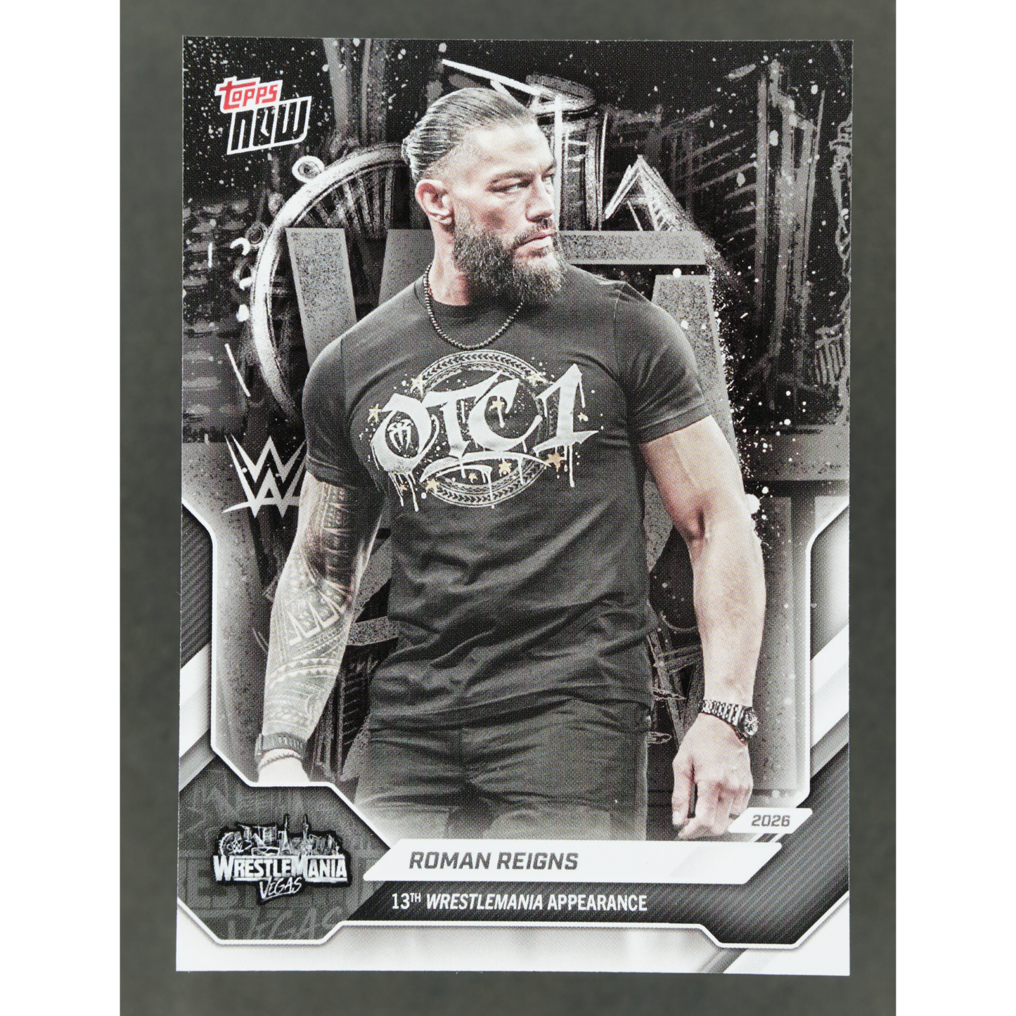Roman Reigns 2026 Topps Now Wrestlemania Vegas #3
