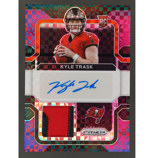 Kyler Trask 2021 Prizm RPA Rookie Patch Auto 28/49 #RPA-KT