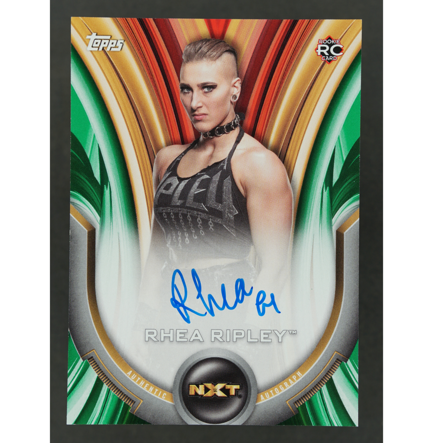 Rhea Ripley 2020 Topps RC Auto 30/75 #A-RR