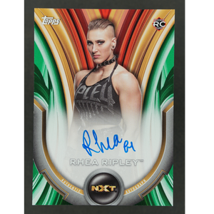 Rhea Ripley 2020 Topps RC Auto 30/75 #A-RR