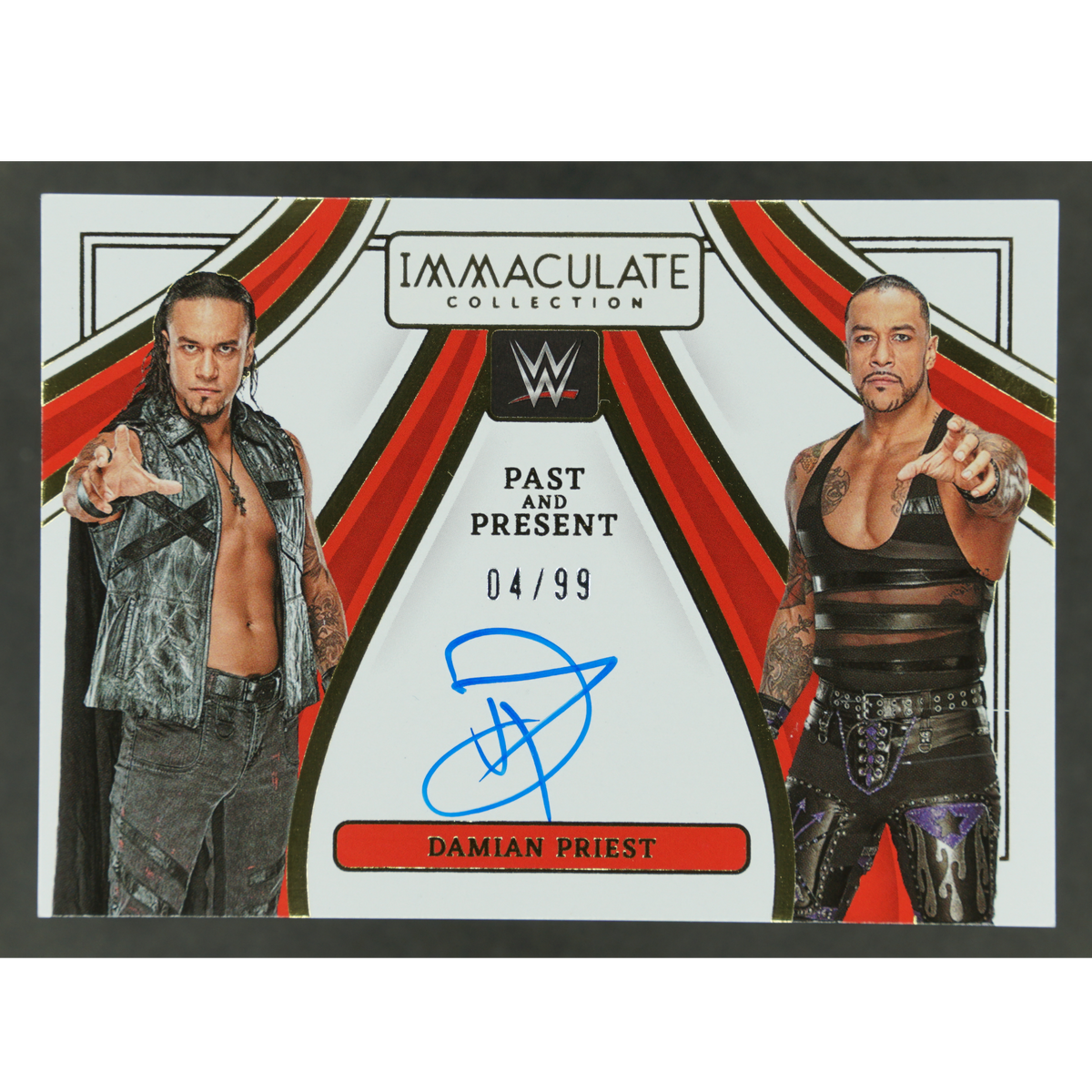 Damian Priest 2023 Immaculate Auto Past and Present 4/99 #PP-DPR