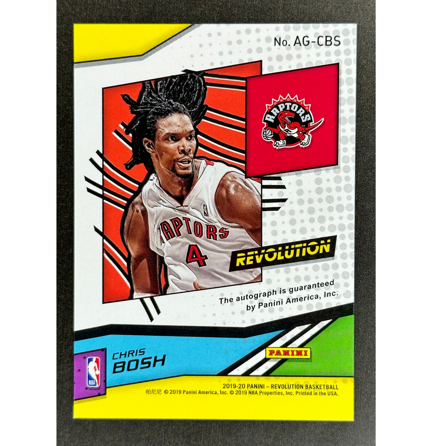 Chris Bosh 2019 Revolution Auto #AG-CBS