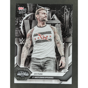 CM Punk 2026 Topps Now Wrestlemania Vegas #4