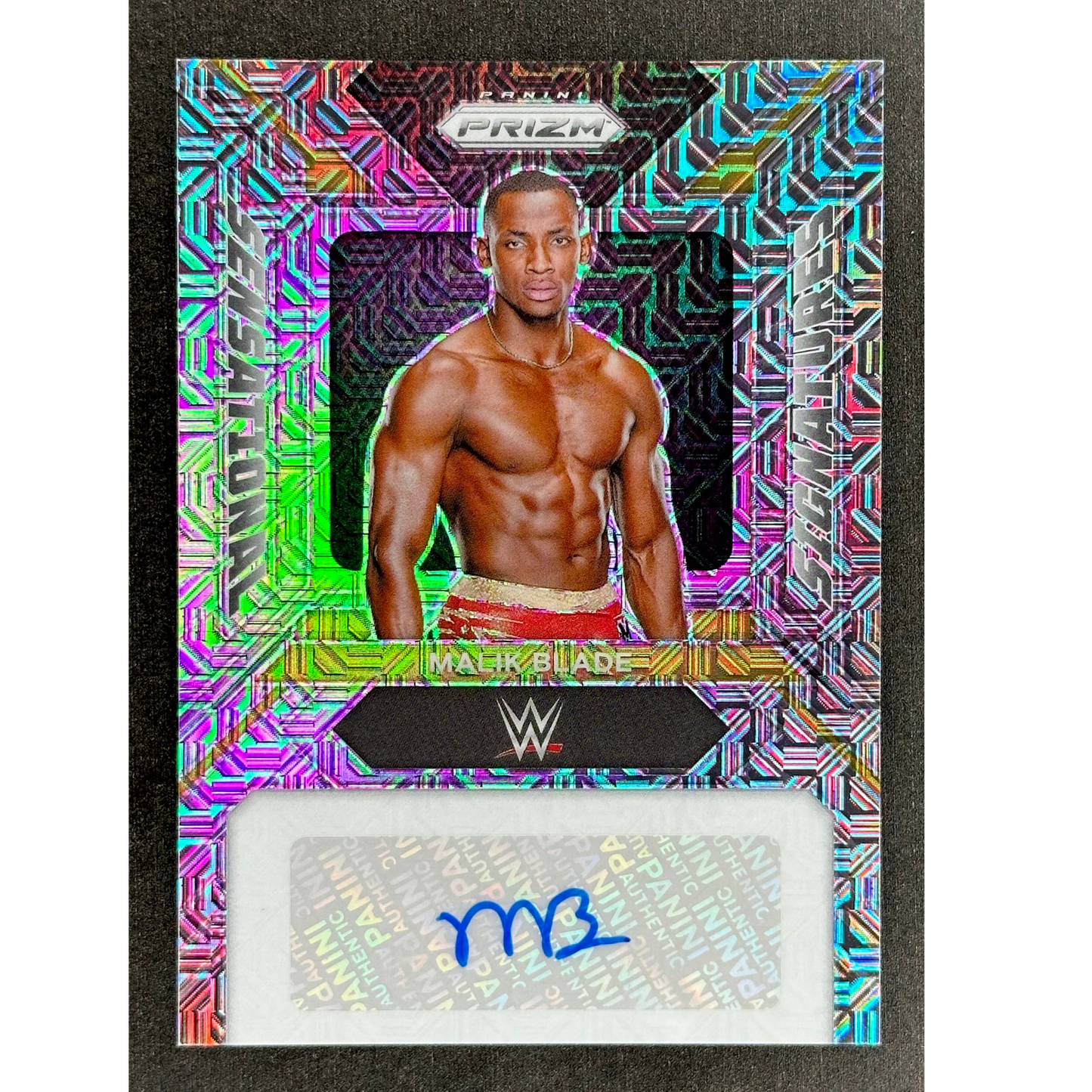 Malik Blade 2024 Prizm Sensational Signatures Mojo Auto 3/25 #SS-MAL