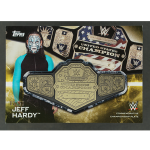 Jeff Hardy 2019 United States Champion Championship Medallion Card 3/10 #SC-JH