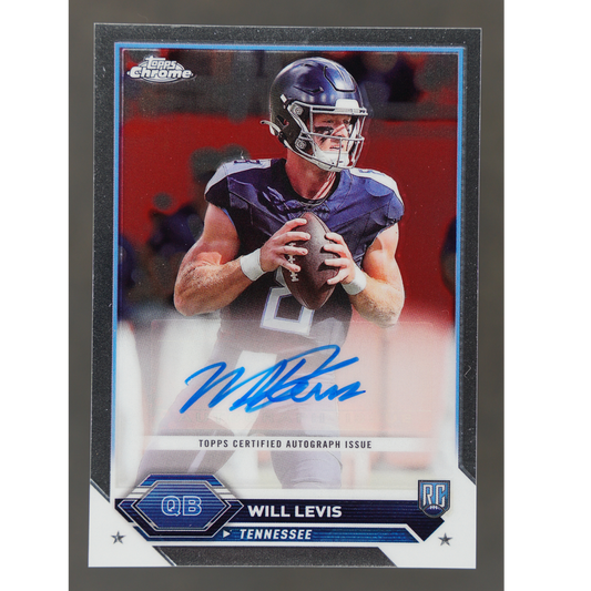 Will Levis 2024 Chrome RC Auto #TCA-WL