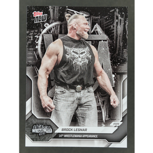 Brock Lesnar 2026 Topps Now Wrestlemania Vegas #5