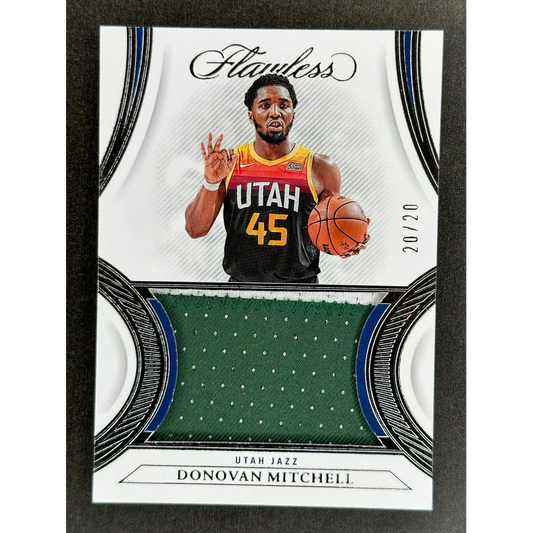 Donovan Mitchell 2021 Flawless Patch 20/20 #PT-DVM