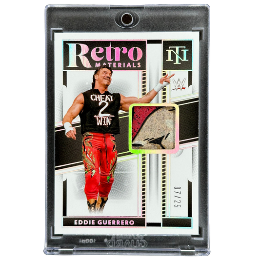 Eddie Guerrero 2024 National Treasures Retro Materials Memorabilia 7/25 #RM-EGR