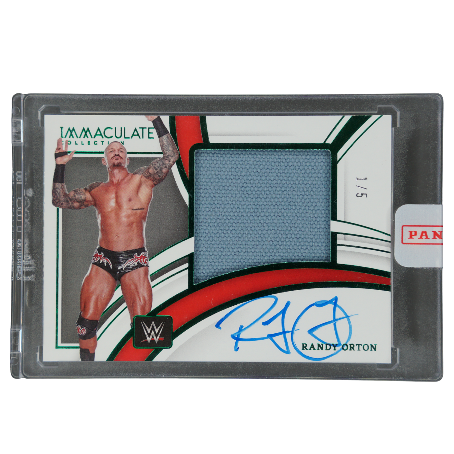 Randy Orton 2022 Immaculate Memorabilia Auto 1/5 #PM-ROR