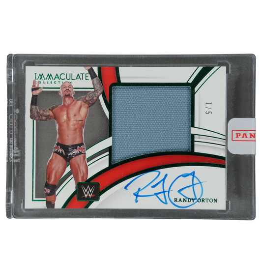 Randy Orton 2022 Immaculate Memorabilia Auto 1/5 #PM-ROR