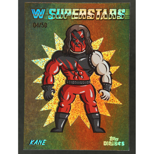 Kane 2026 Decades Superstars Gold 4/50 #135