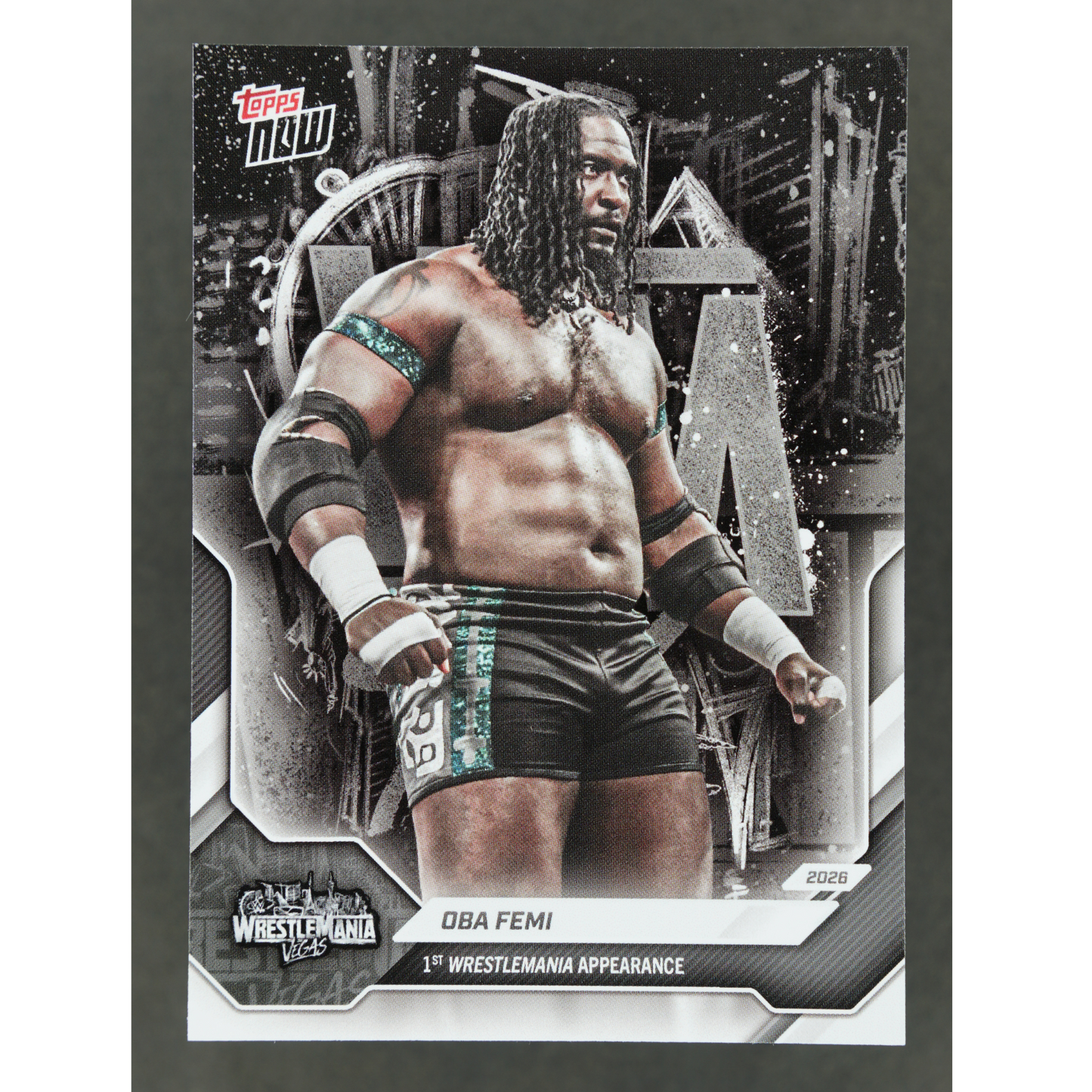 Oba Femi 2026 Topps Now Wrestlemania Vegas #6
