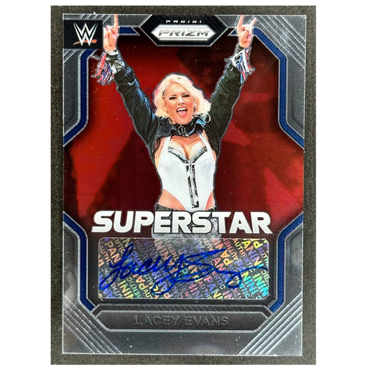 Lacey Evans 2023 Prizm Auto Superstar #SA-LEV