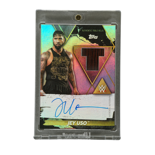 Jey Uso 2021 Fully Loaded 1/1 Memorabilia Table Relic Auto #T-JU