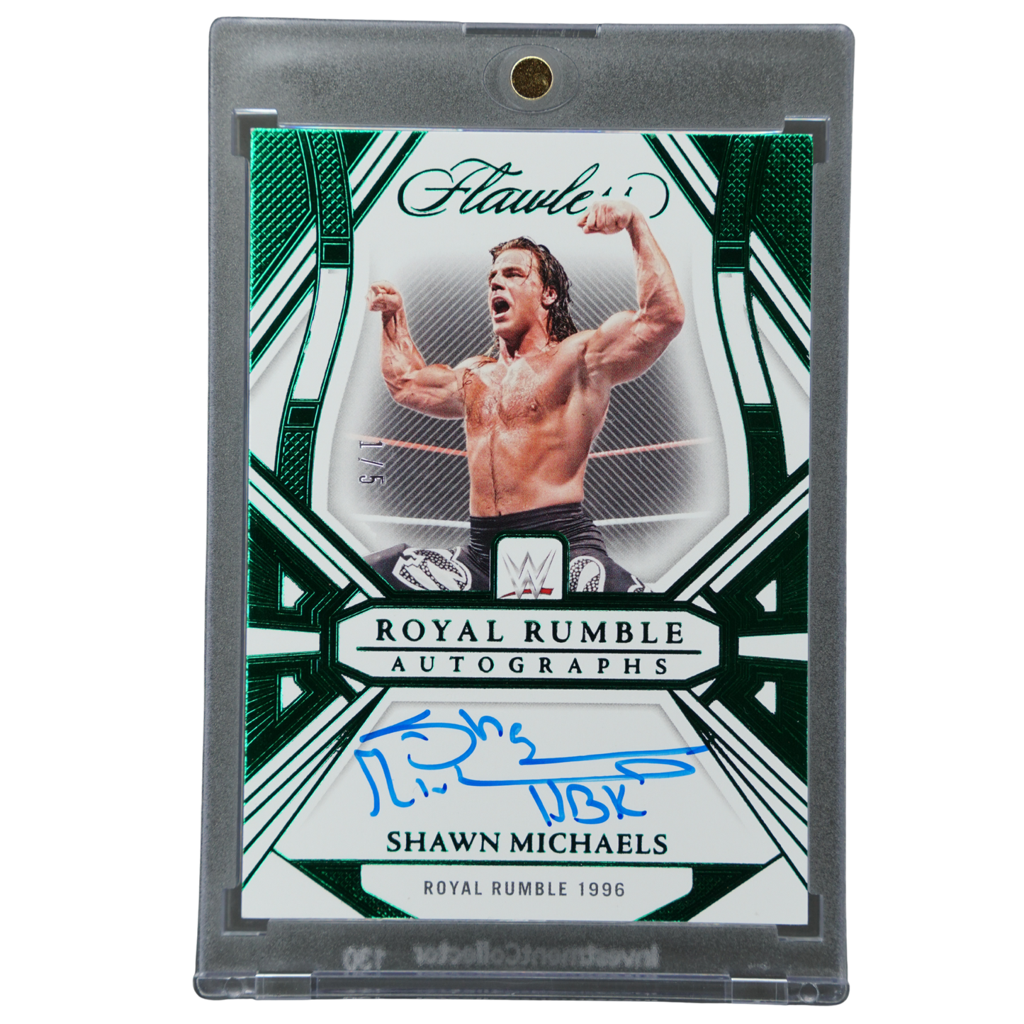 Shawn Michaels 2024 Flawless Royal Rumble Auto 1/5 #RR-SM2