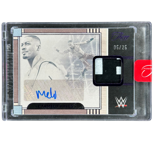 Carmelo Hayes 2024 Three Count Memorabilia Auto 5/25 #PM-CHY