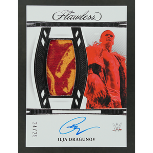 Ilja Dragunov 2024 Flawless Memorabilia Auto 24/25 #VT-IJD