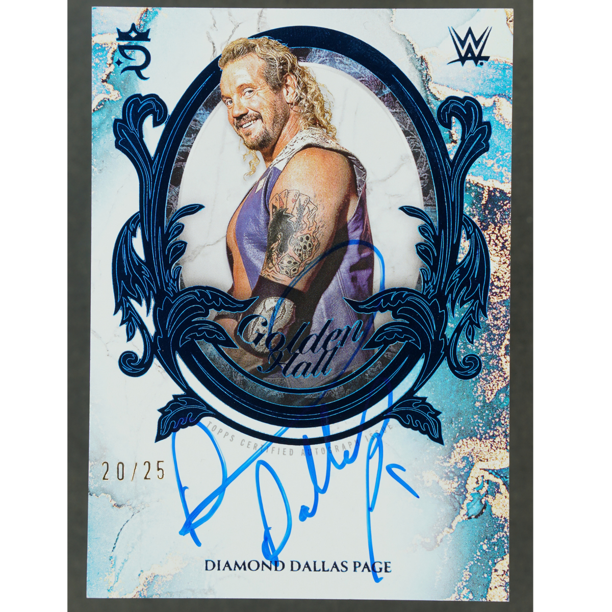 Diamond Dallas Page 2025 Royalty Golden Hall Auto 20/25 #GHA-DDP