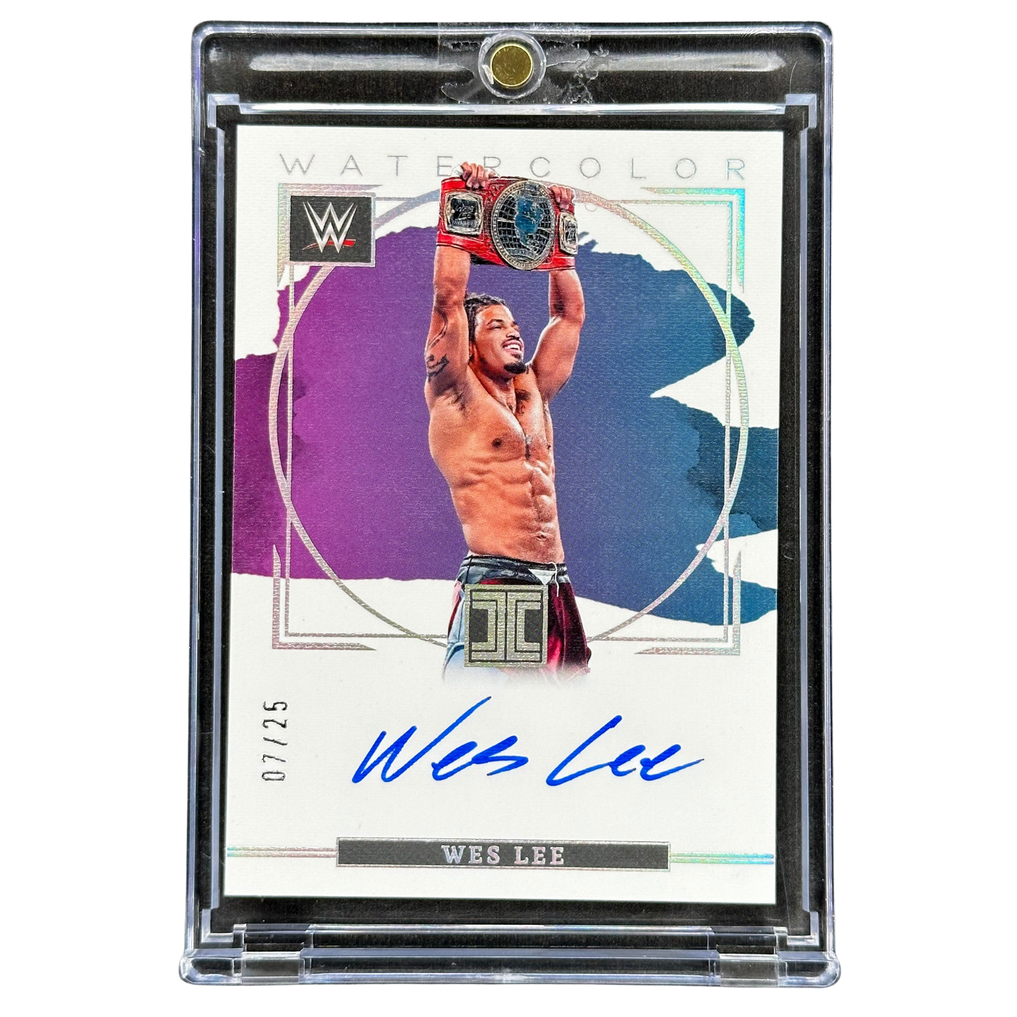 Wes Lee 2023 Impeccable Watercolor Auto 7/25 #WS-WSL