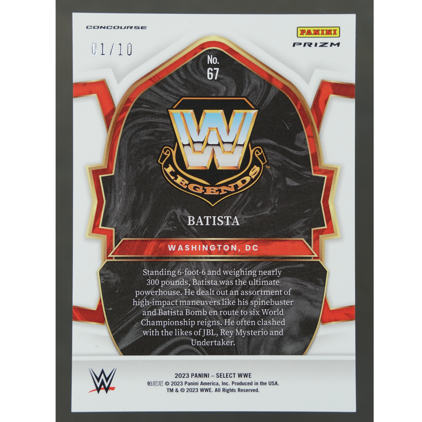Batista 2023 Select Gold 1/10 #67