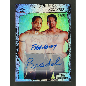Acolytes (Farooq und Bradshaw) 2026 WWE Decades Tag Team Auto 97/99 #147A