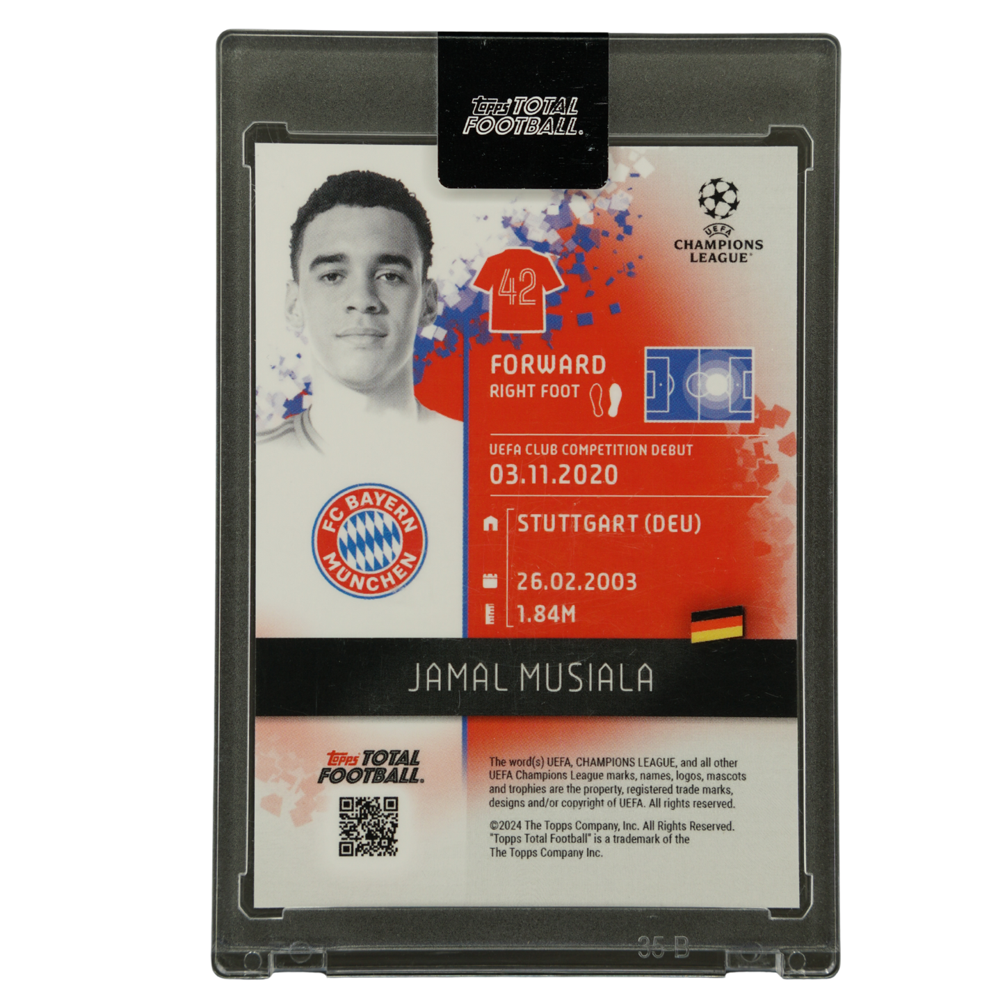 Jamal Musiala 2024 Total Football 4/25