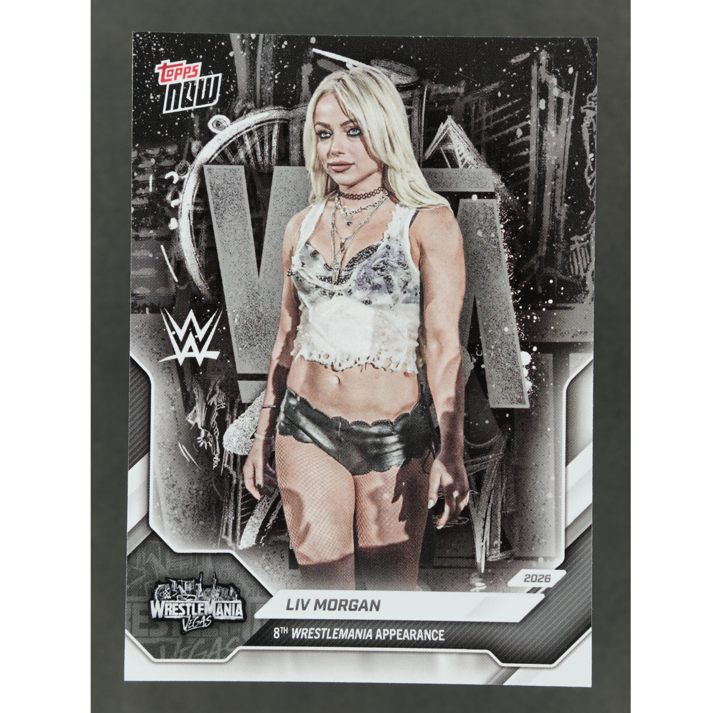 Liv Morgan 2026 Topps Now Wrestlemania Vegas #9
