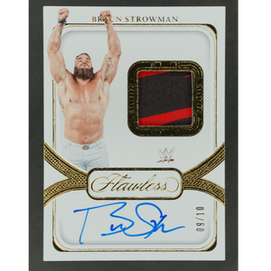 Braun Strowman 2024 Flawless Memorabilia Auto 9/10 #SP-BST