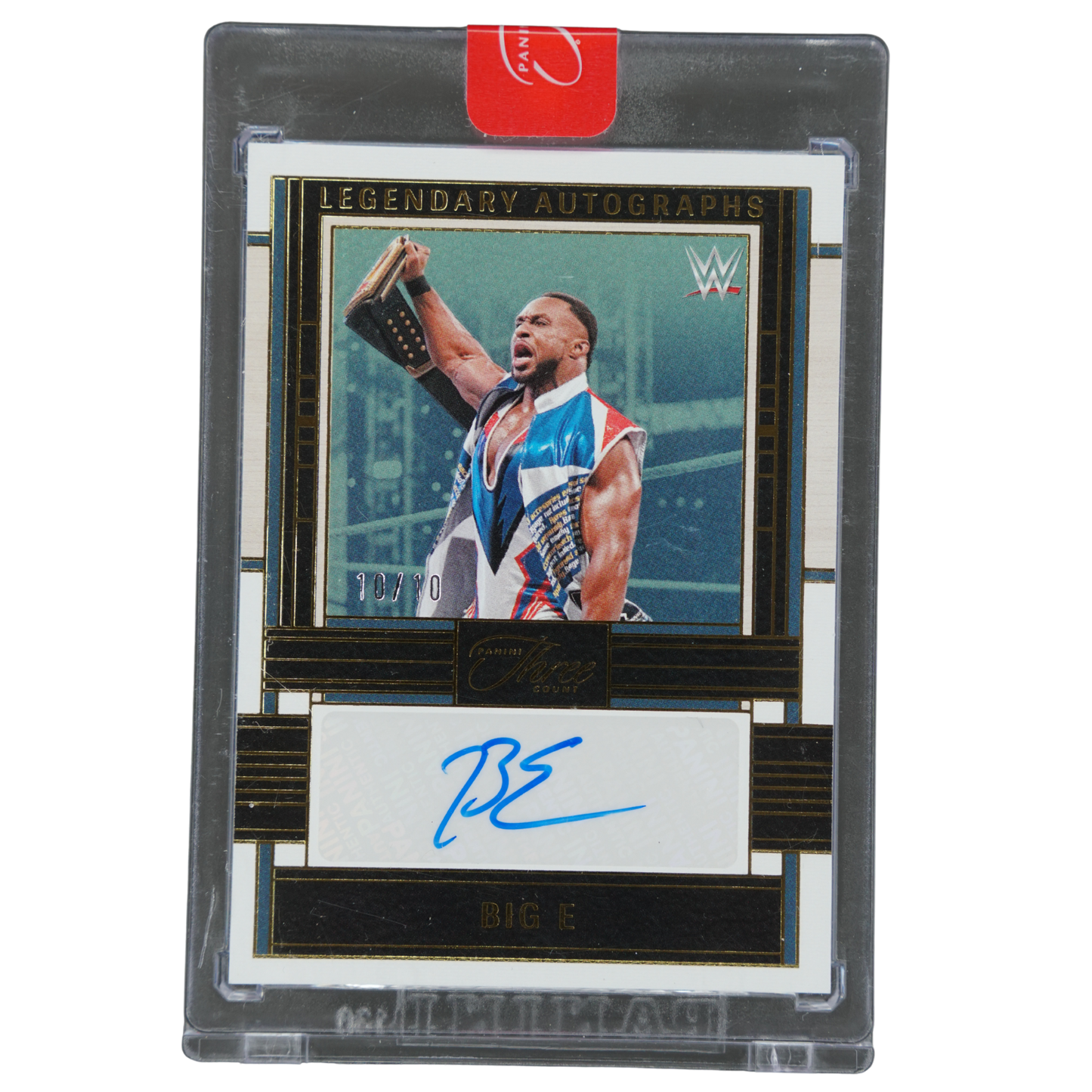 Big E 2024 Three Count Legendary Autographs 10/10 #LA-BGE