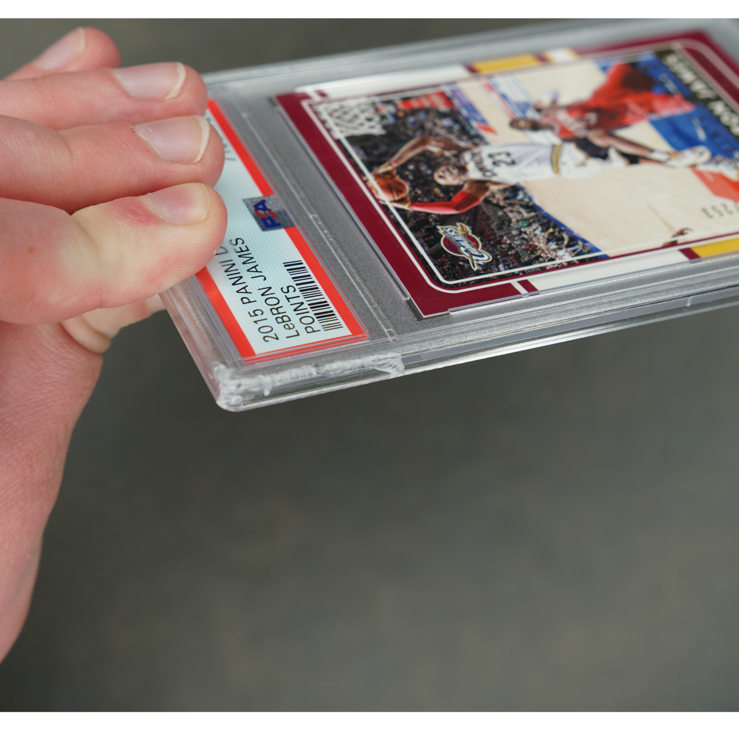 Lebron James 2015 Donruss Points 51/253 PSA 9 #144