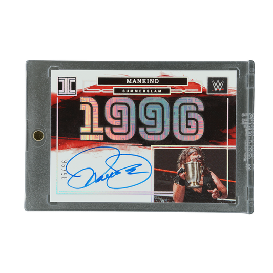 Mankind 2023 Impeccable Summerslam 1996 Auto 35/96 #SS-MKN