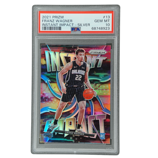 Franz Wagner 2021 Prizm Instant Impact Silver RC PSA 10 #13