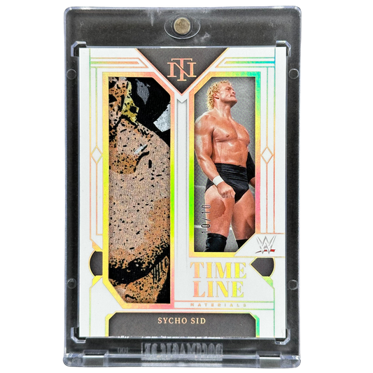 Sycho Sid 2023 National Treasures Time Line 10/10 Memorabilia #TM-SYS