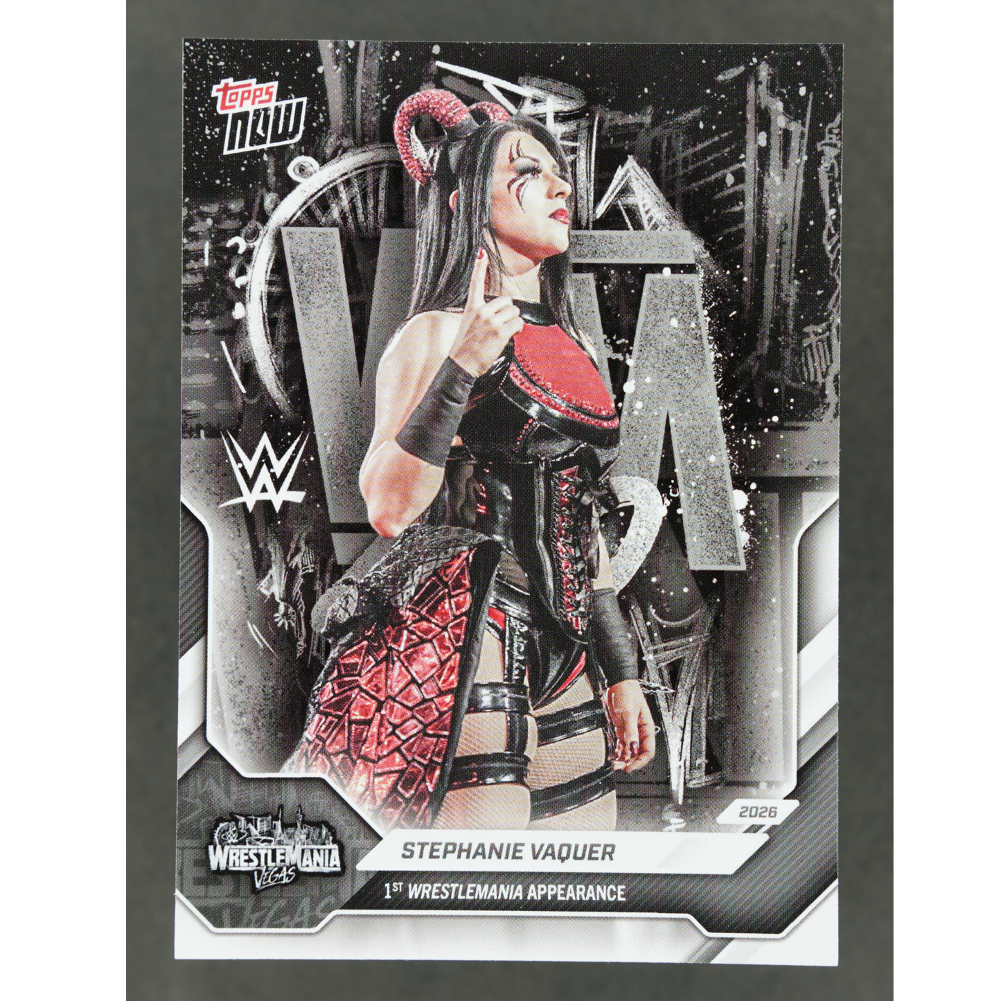 Stephanie Vaquer 2026 Topps Now Wrestlemania Vegas #10