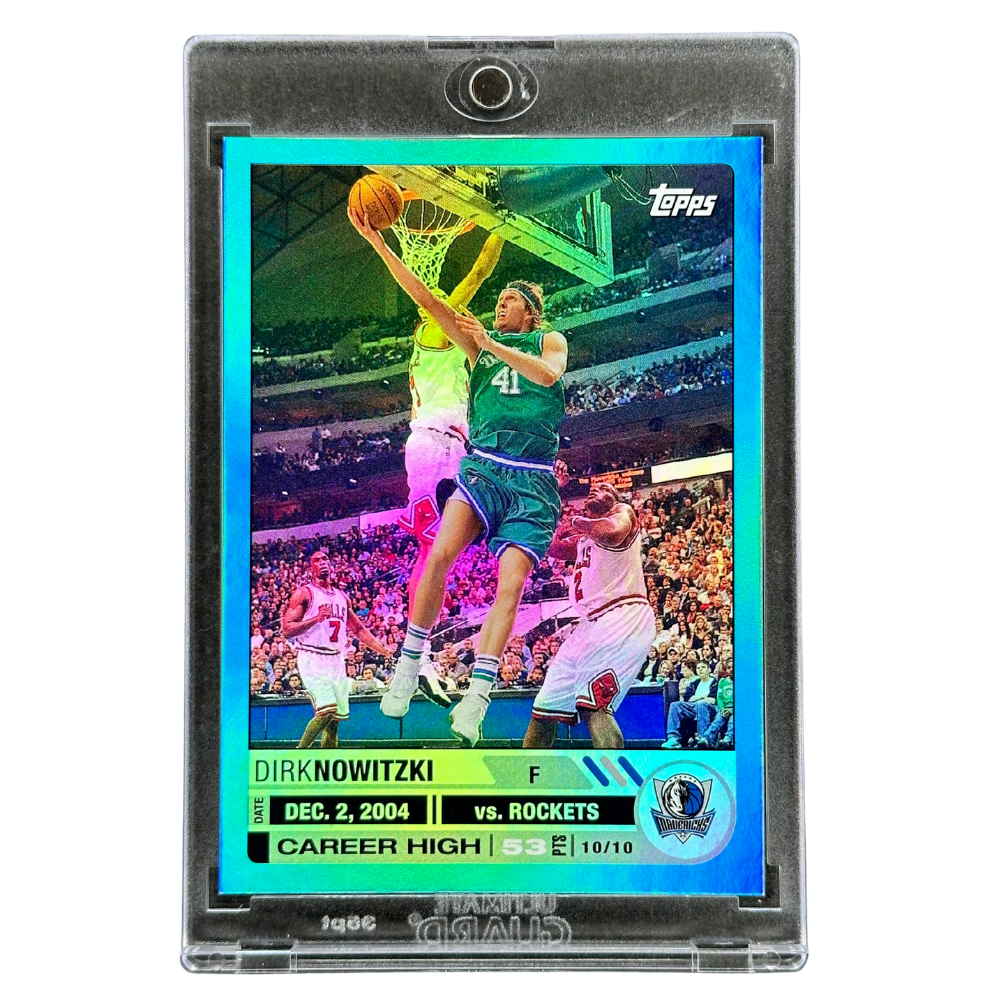 Dirk Nowitzki 2005 Topps 27/33 Moments of Excellence #20