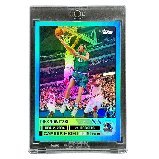 Dirk Nowitzki 2005 Topps 27/33 Moments of Excellence #20