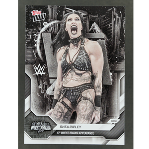 Rhea Ripley 2026 Topps Now Wrestlemania Vegas #11