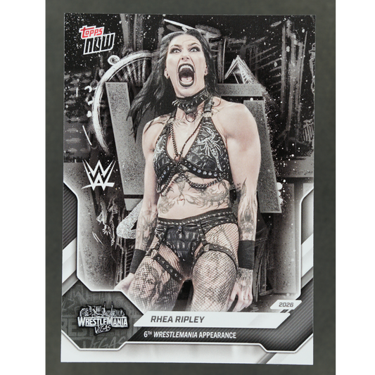 Rhea Ripley 2026 Topps Now Wrestlemania Vegas #11
