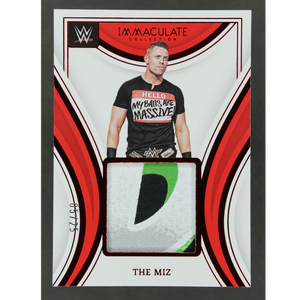 The Miz 2023 Immaculate Memorabilia 5/25 #RM-THM