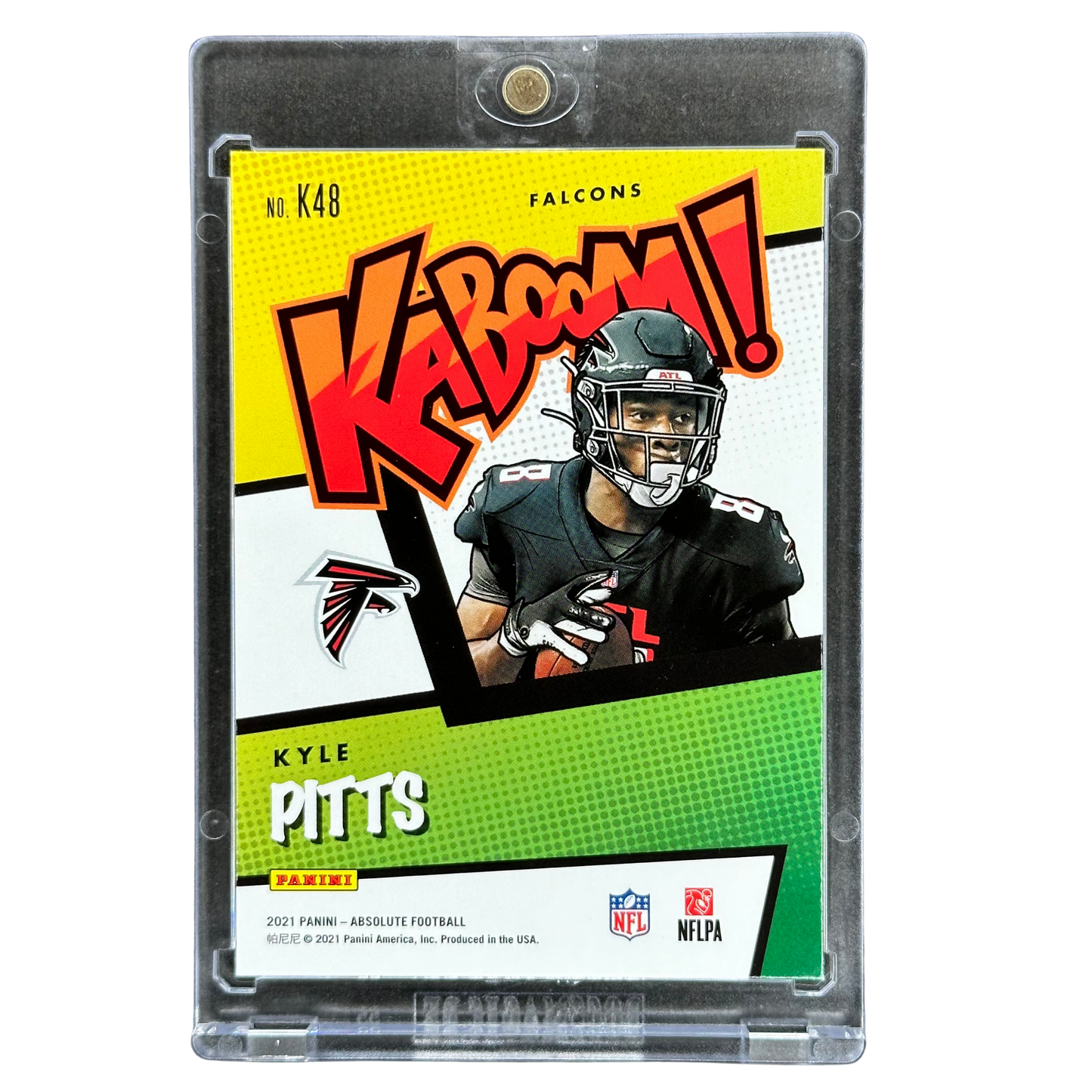 Kyle Pitts 2021 Kaboom! RC Rookie Card #K48