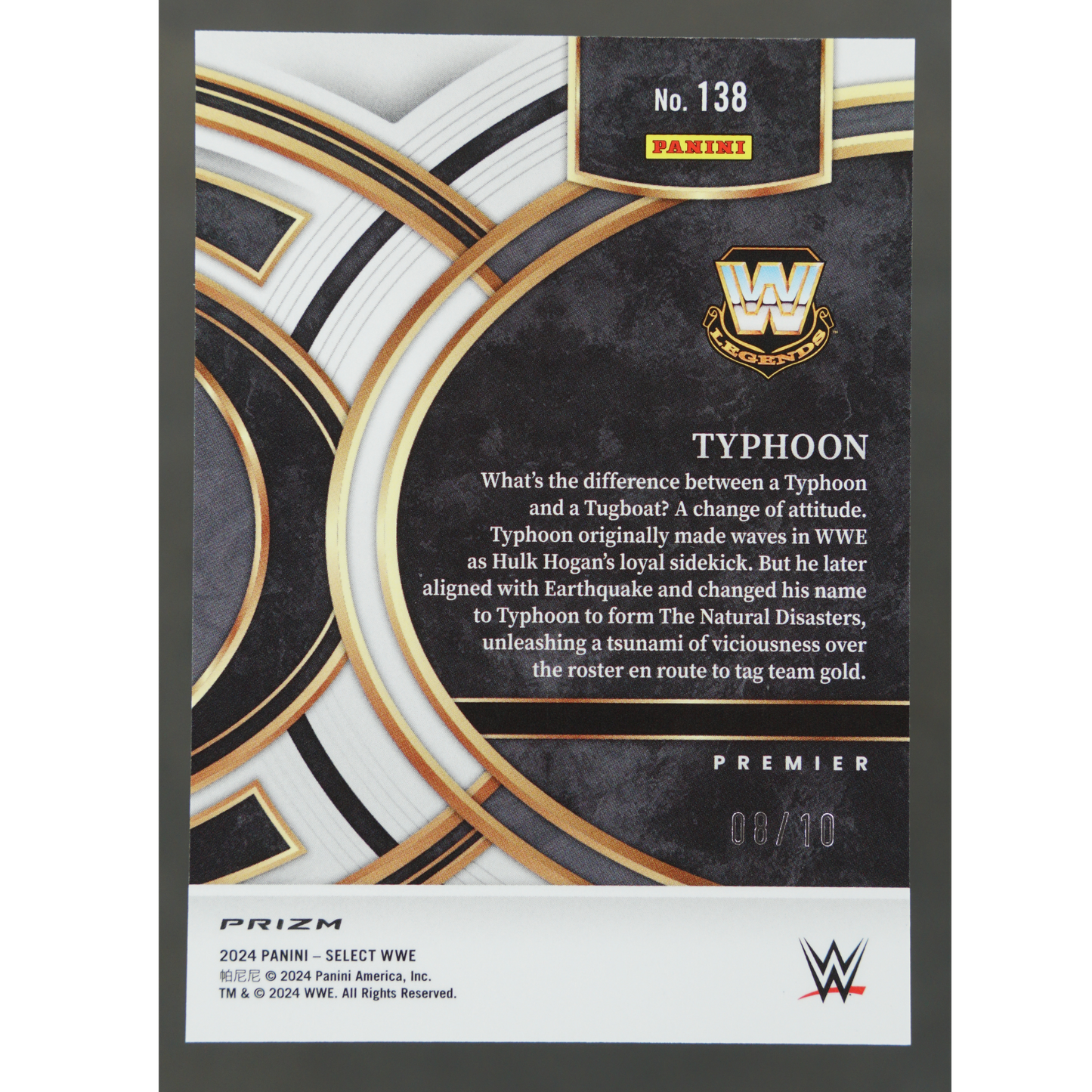 Typhoon 2024 Select Gold 8/10 #138